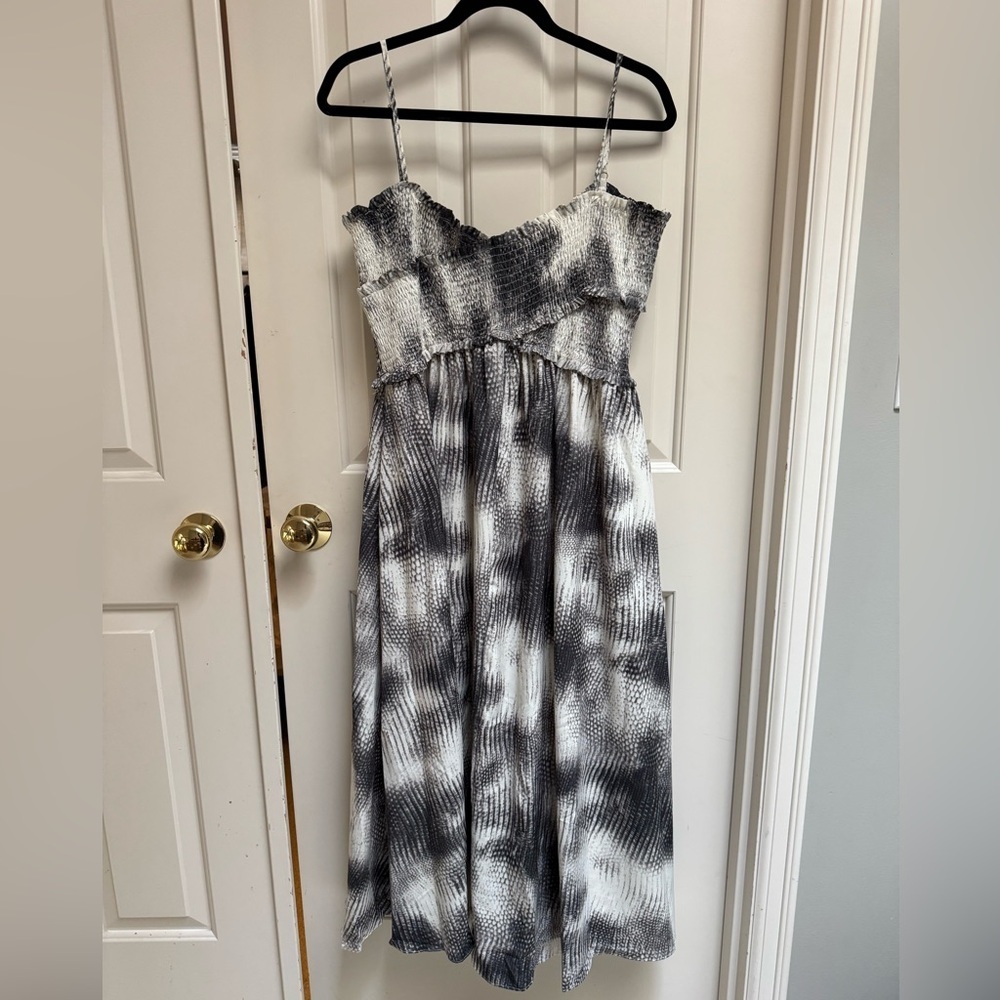 Smocked Top MIDI Dress